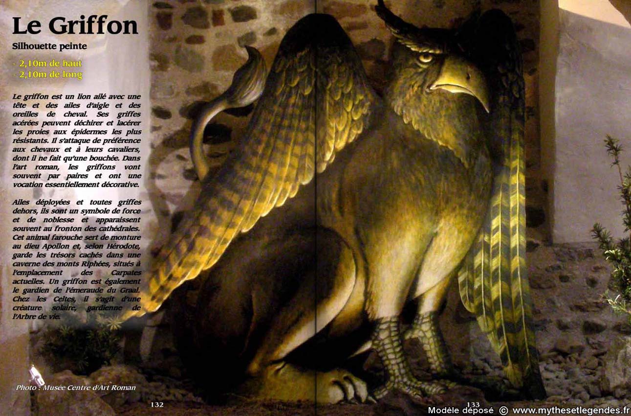 Griechische Mythologie (16) Griffon